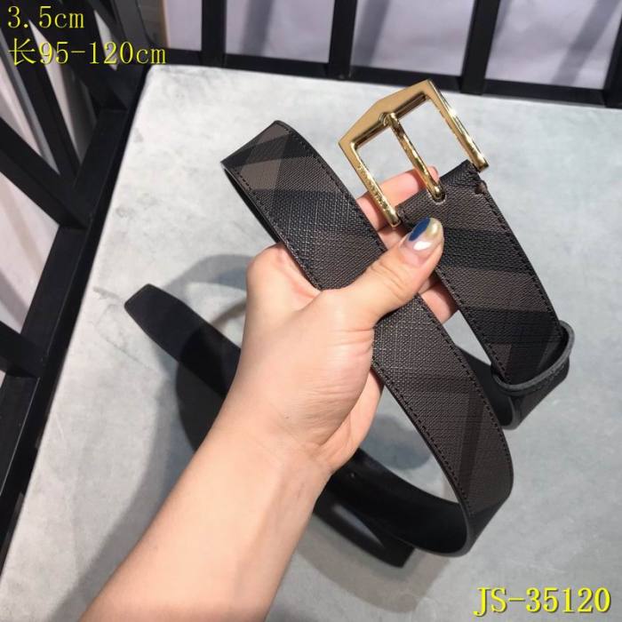 Super Perfect Quality Burberry Belts(100% Genuine Leather,steel buckle)-078