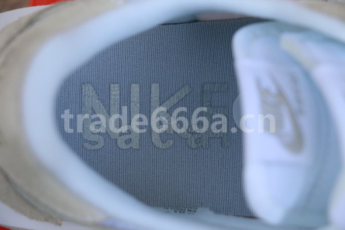 Authentic sacai x Nike LDV Waffle “White Nylon”