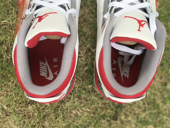 Authentic Air Jordan 3 OG “Fire Red”