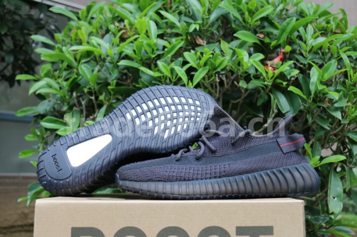 Authentic Yeezy Boost 350 V2 Black Static Non-Reflective