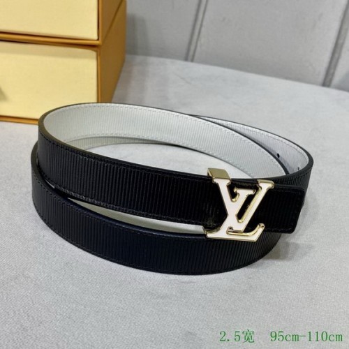 Super Perfect Quality LV Belts(100% Genuine Leather Steel Buckle)-4361