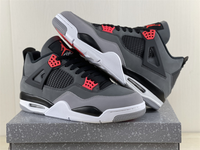 Authentic Air Jordan 4 “Infrared”