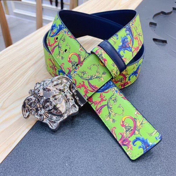 Super Perfect Quality Versace Belts(100% Genuine Leather,Steel Buckle)-509