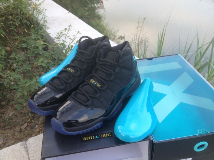 Authentic Air Jordan 11 Gamma Blue shoes