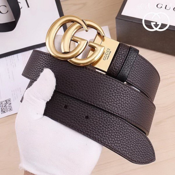 Super Perfect Quality G Belts(100% Genuine Leather,steel Buckle)-2137