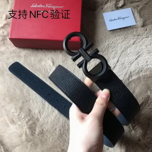 Super Perfect Quality Ferragamo Belts(100% Genuine Leather,steel Buckle)-1411