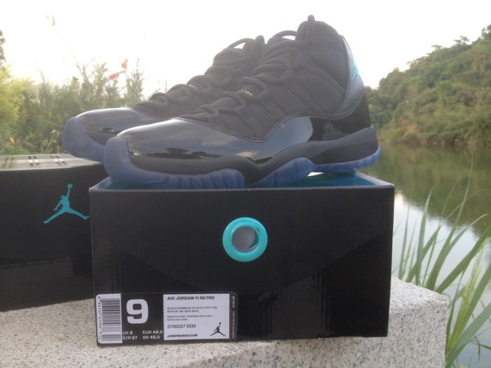 Authentic Air Jordan 11 Gamma Blue shoes