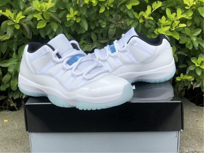 Authentic Air Jordan 11 Low Legend Blue GS