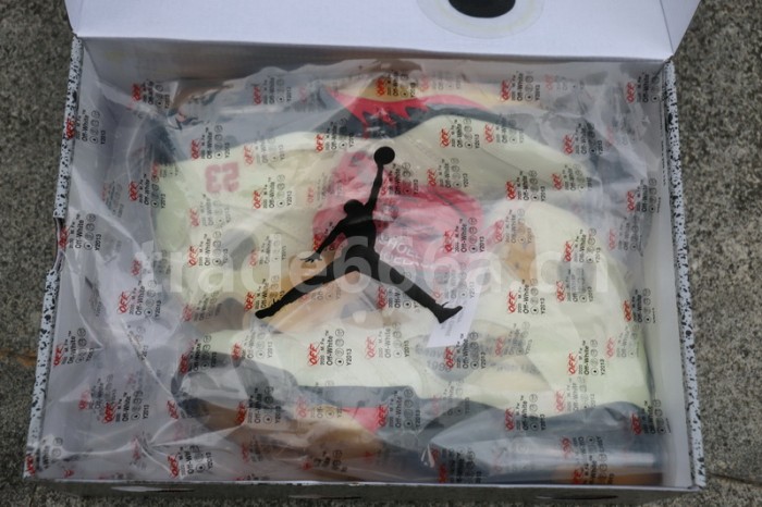 Authentic OFF-WHITE x Air Jordan 5 “Sail”
