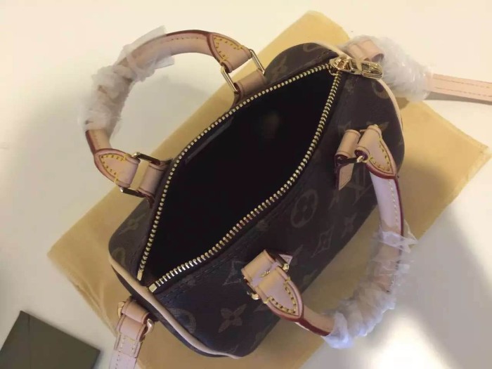 LV hand bag brown(16*11*9cm)