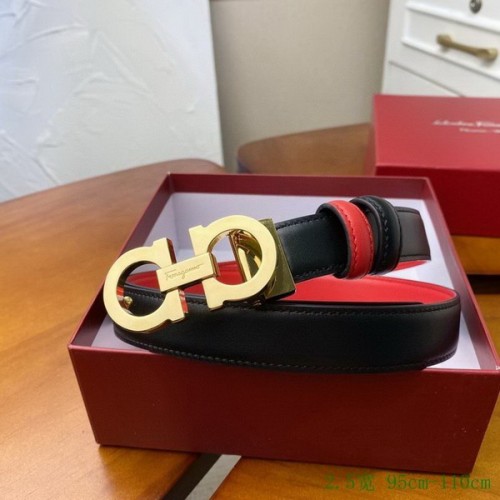 Super Perfect Quality Ferragamo Belts(100% Genuine Leather,steel Buckle)-1504