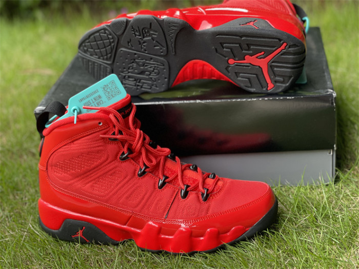 Authentic Air Jordan 9 “Chile Red”