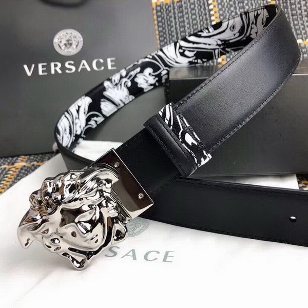 Super Perfect Quality Versace Belts(100% Genuine Leather,Steel Buckle)-777