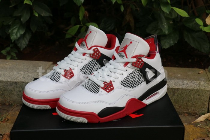 Authentic Air Jordan 4 “Fire Red”