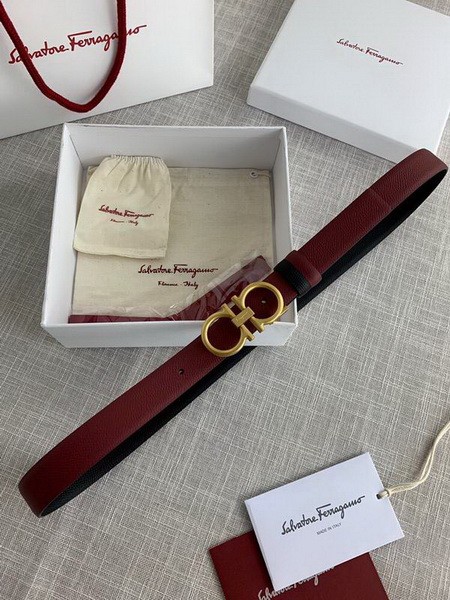 Super Perfect Quality Ferragamo Belts(100% Genuine Leather,steel Buckle)-1014