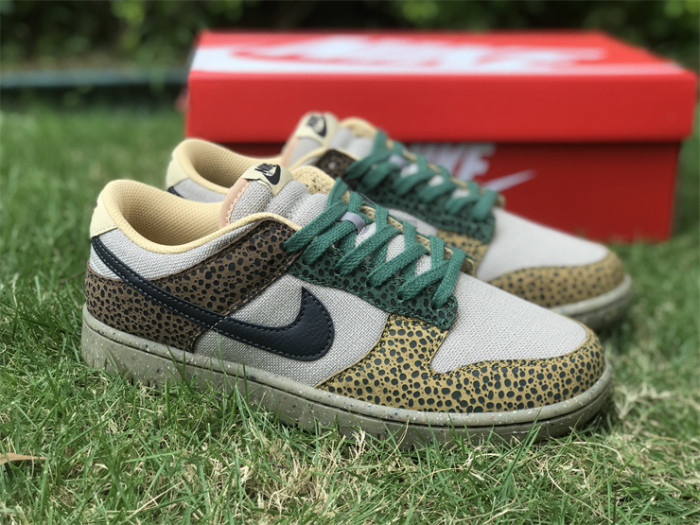 Authentic Nike Dunk Low “Safari”