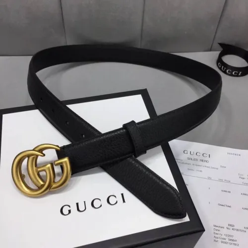 Super Perfect Quality G women Belts(100% Genuine Leather,steel Buckle)-420