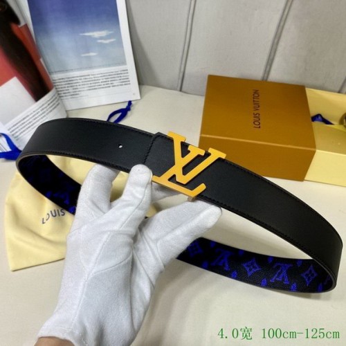 Super Perfect Quality LV Belts(100% Genuine Leather Steel Buckle)-3006