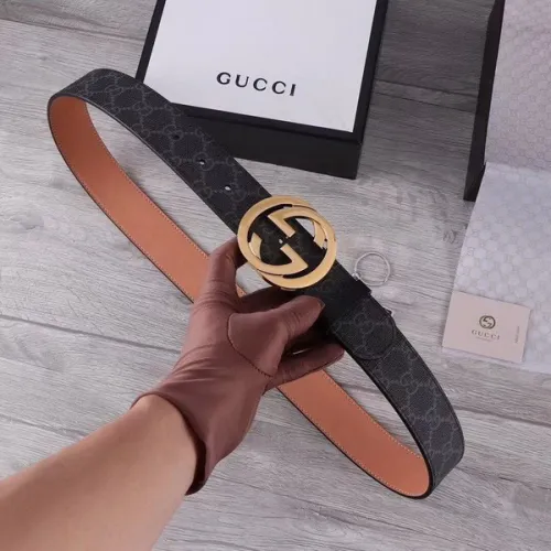 Super Perfect Quality G Belts(100% Genuine Leather,steel Buckle)-2009