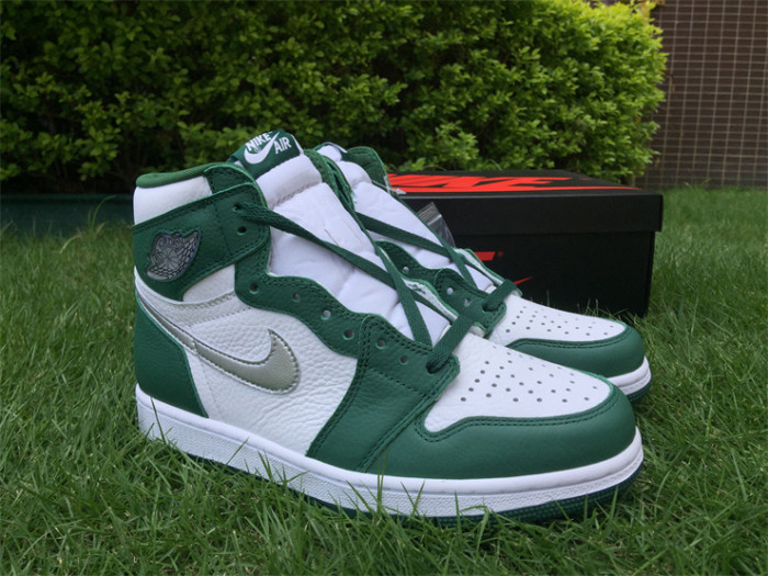 Authentic Air Jordan 1 High Gorge Green