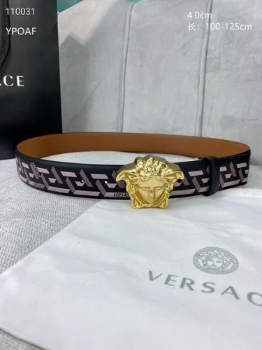 Super Perfect Quality Versace Belts(100% Genuine Leather,Steel Buckle)-957