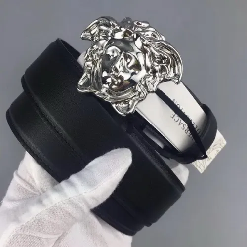 Super Perfect Quality Versace Belts(100% Genuine Leather,Steel Buckle)-1167