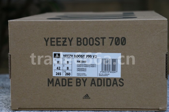 Authentic Yeezy Boost 700 V2 “Inertia” 2.0