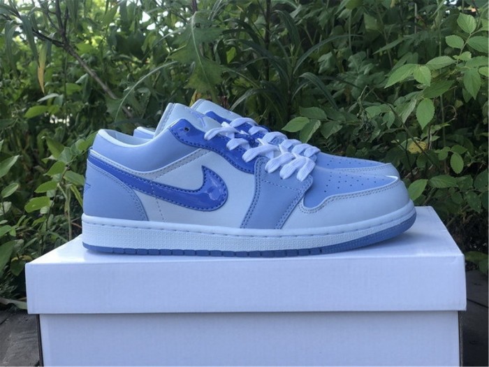 Authentic Air Jordan 1 Low Mighty Swooshers