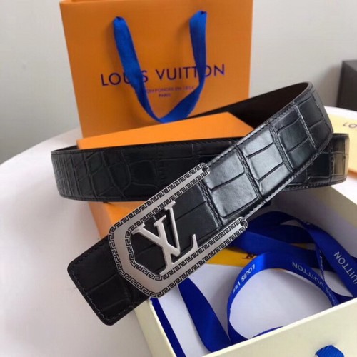 Super Perfect Quality LV Belts(100% Genuine Leather Steel Buckle)-1973