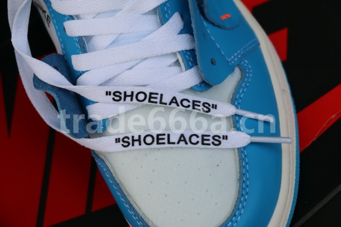 Authentic OFF-WHITE x Air Jordan 1 “UNC”