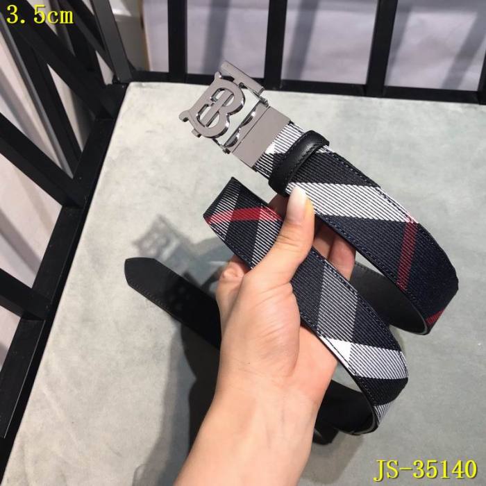 Super Perfect Quality Burberry Belts(100% Genuine Leather,steel buckle)-088