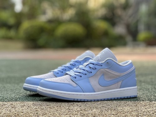 Authentic Air Jordan 1 Low University Blue Women shoes