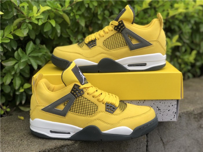 Authentic Air Jordan 4 “Lightning”