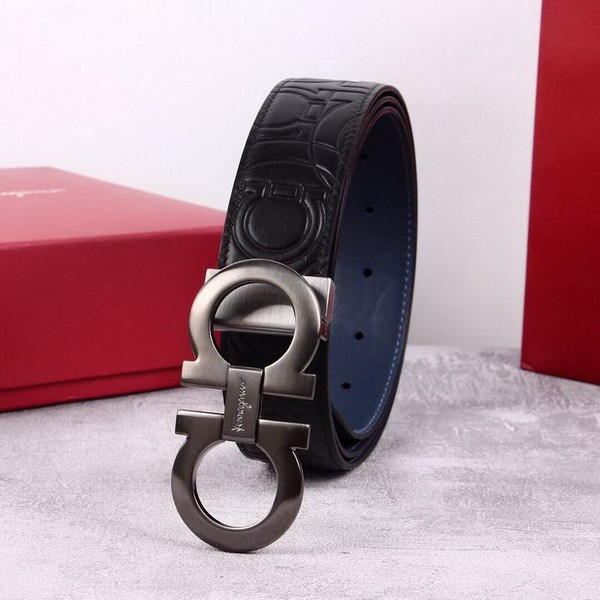 Super Perfect Quality Ferragamo Belts(100% Genuine Leather,steel Buckle)-783