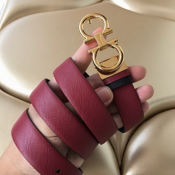 Super Perfect Quality Ferragamo Belts(100% Genuine Leather,steel Buckle)-1332