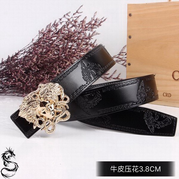 Super Perfect Quality Versace Belts(100% Genuine Leather,Steel Buckle)-1572
