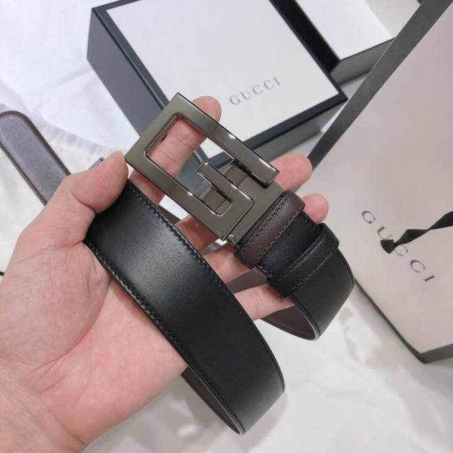 Super Perfect Quality G women Belts(100% Genuine Leather,steel Buckle)-318