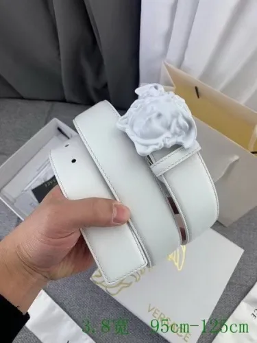 Super Perfect Quality Versace Belts(100% Genuine Leather,Steel Buckle)-1295