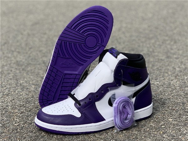 Authentic Air Jordan 1 “Court Purple”
