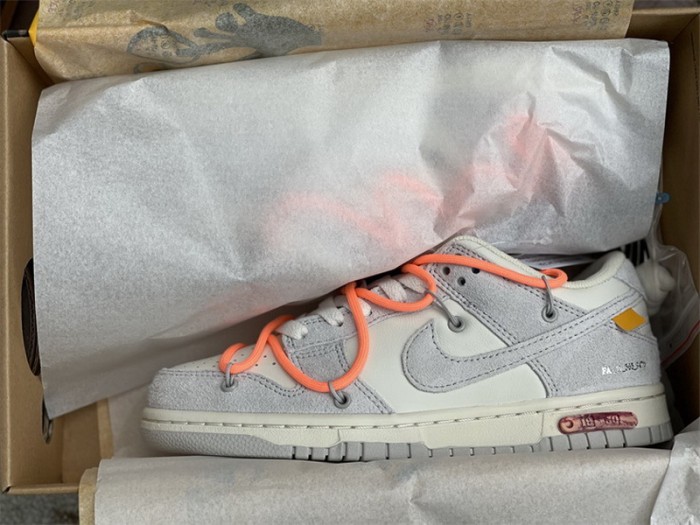 Authentic OFF-WHITE x Nike Dunk Low “The 50” DJ0950 119