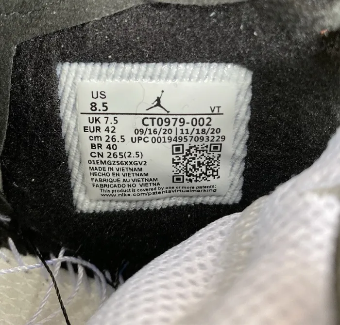 Authentic Air Jordan 1 Zoom Comfort Summer White