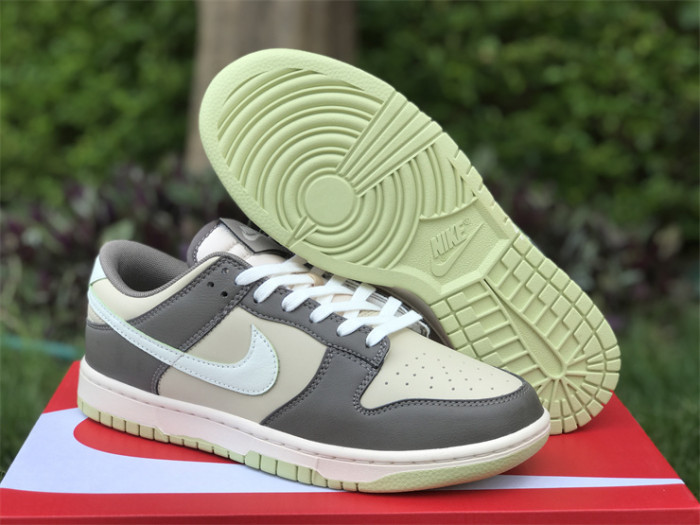 Authentic Nike Dunk Low Sail Olive