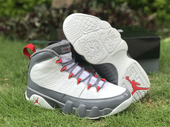 Authentic Air Jordan 9 “Fire Red”