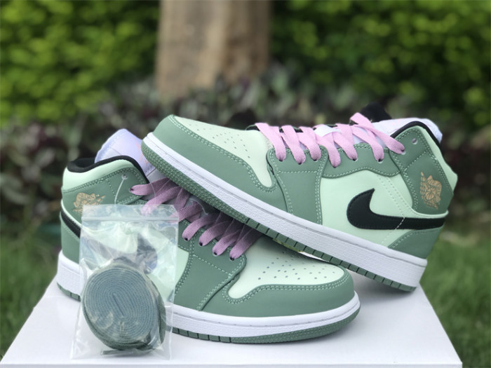 Authentic Air Jordan 1 Mid SE “Dutch Green”