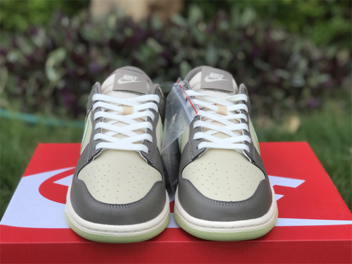 Authentic Nike Dunk Low Sail Olive