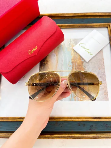 Cartier Sunglasses AAAA-258