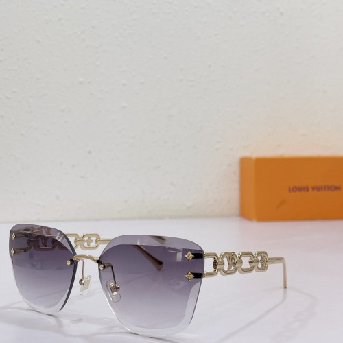 LV Sunglasses AAAA-156