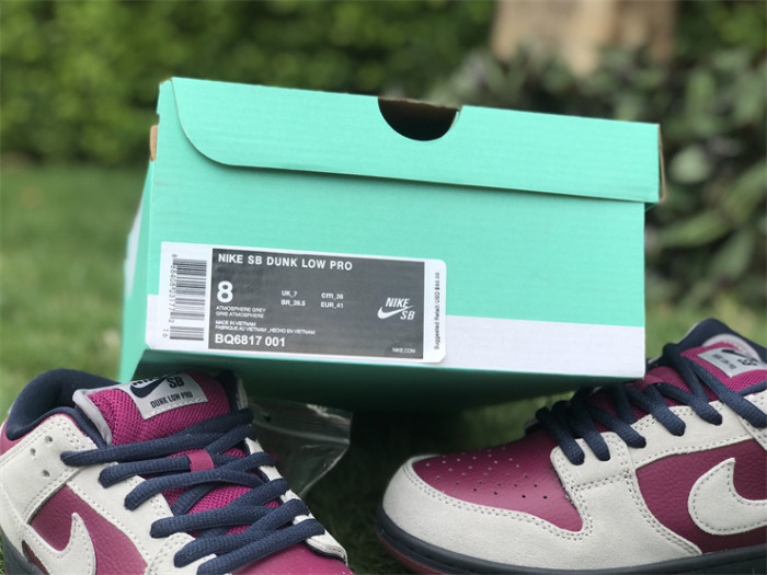 Authentic Nike SB Dunk Low Bordeaux