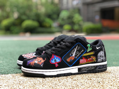 Authentic Neckface x Nike SB Dunk Low