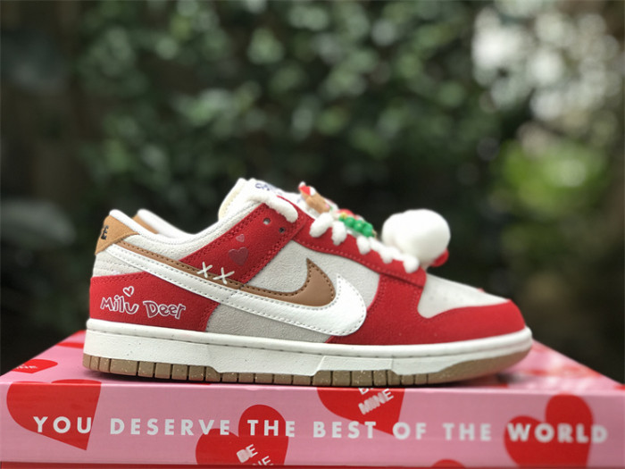 Authentic Nike Dunk Low Merry Christmas